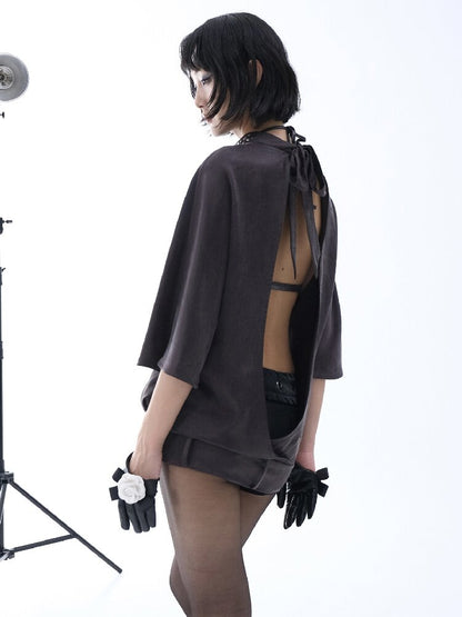 Halter Multi-Wear Printed T-Shirt【s0000018479】