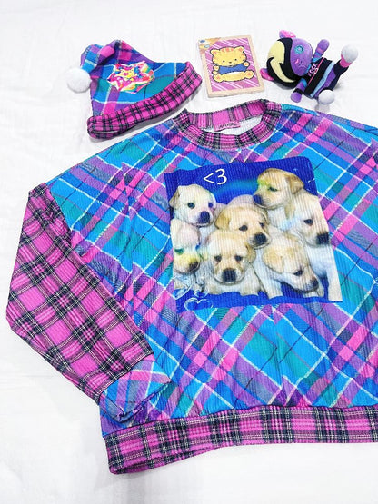 PINK DOG SWEATSHIRT [S0000010854]