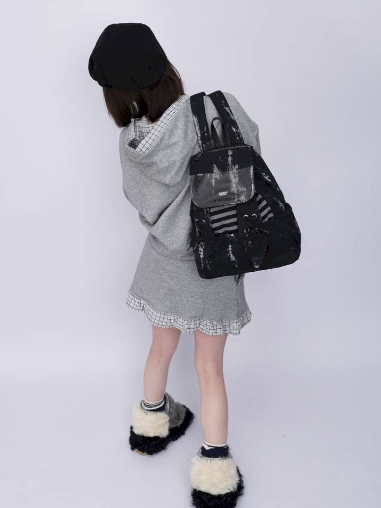 Rabbit Ears Pain Cute Backpack School Bag【s0000014617】