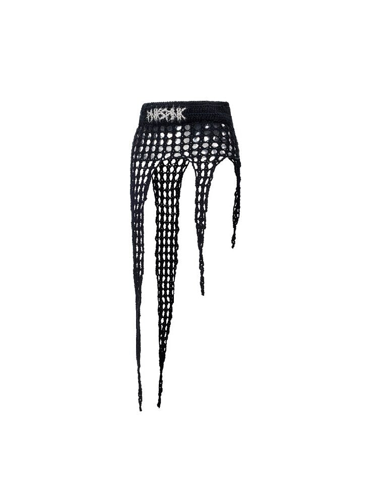 Star Embroidery Knit Mini Skirt【s0000017730】