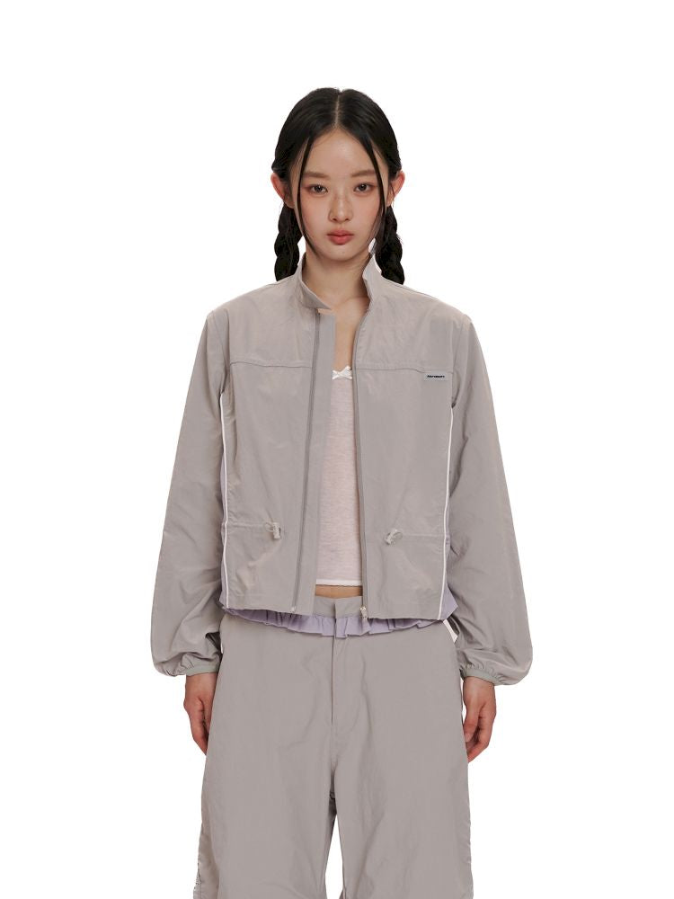 Natural Pleated Leisure Pants Sweat Suit【s0000012519】