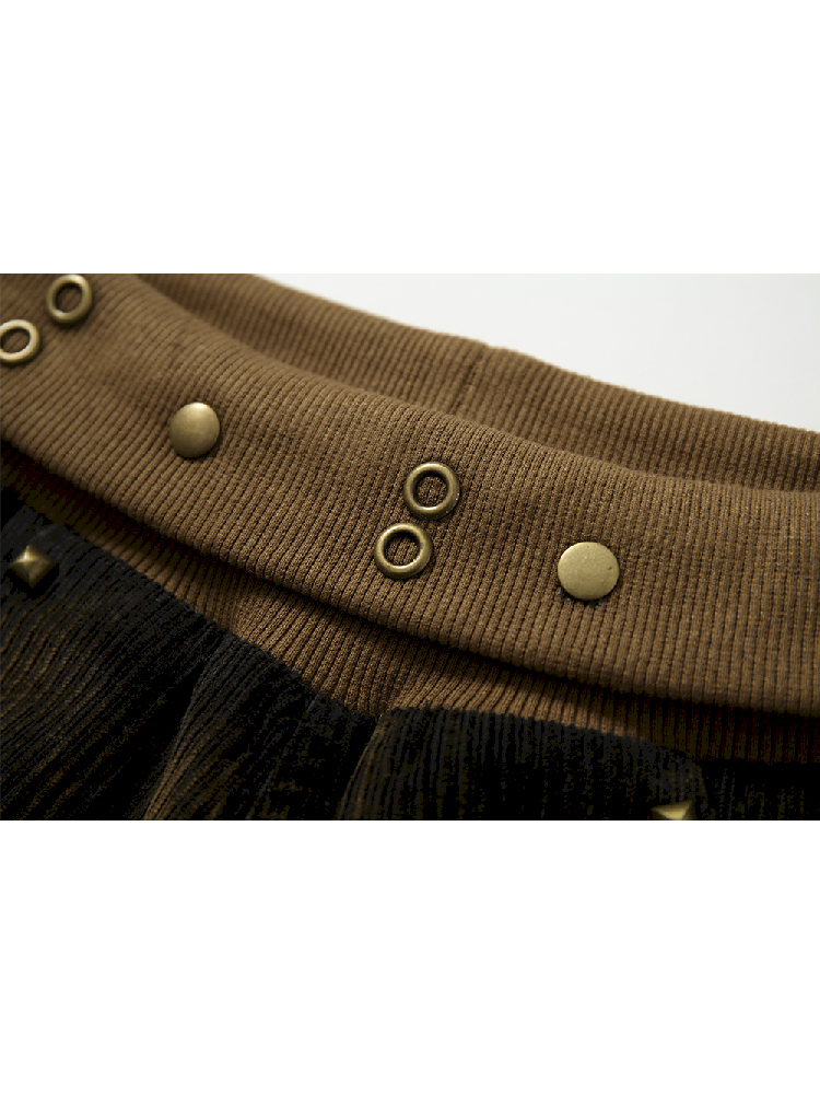 코듀로이 A- 라인 반바지 [S0000011430]