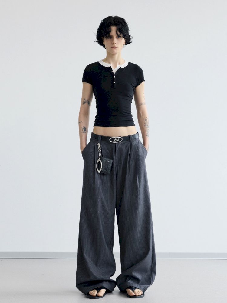 Overlay Slim short T-shirt【s0000012478】