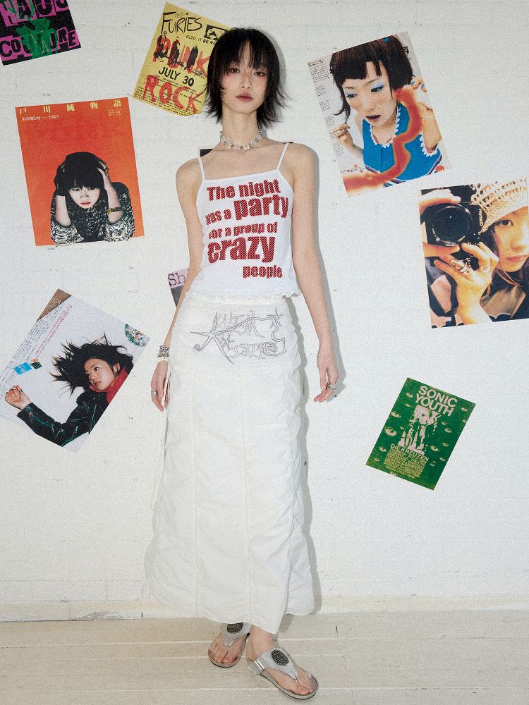 Mesh splicing pumped pleated bustle skirt【s0000012287】