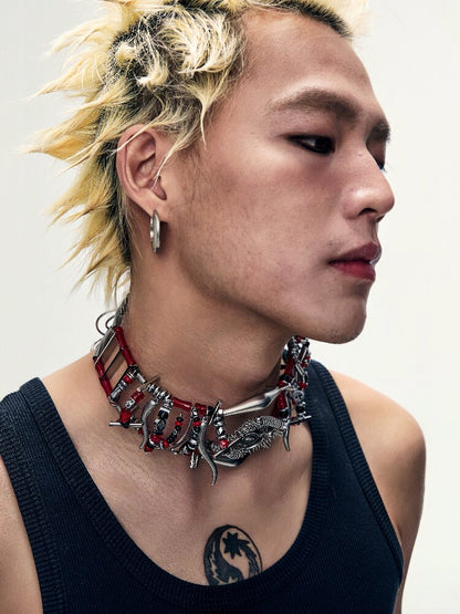 Blazing Hip Hop Trendy Necklace【s0000018903】
