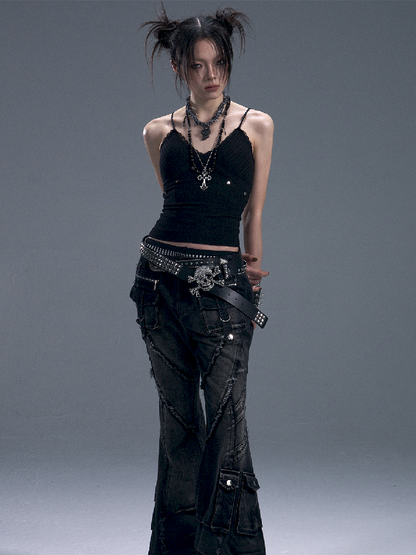 Waist Slim Knit Vest Camisole【s0000012034】