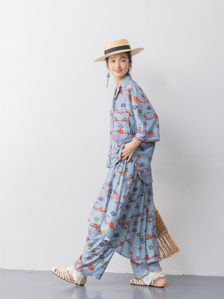 Cuban short-sleeved shirt dress pants【s0000013315】