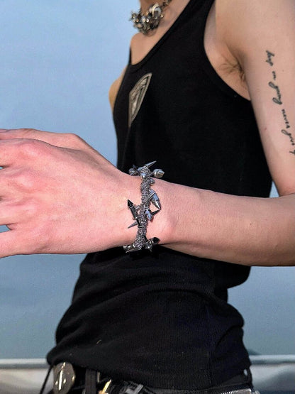 Time Travel Tech Earrings Bracelet【s0000018843】