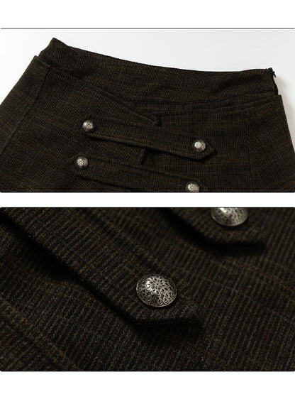 Deconstructed Napoleon Midi Skirt【s0000018552】