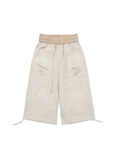 Threaded Waist Drawstring Pants【s0000017438】