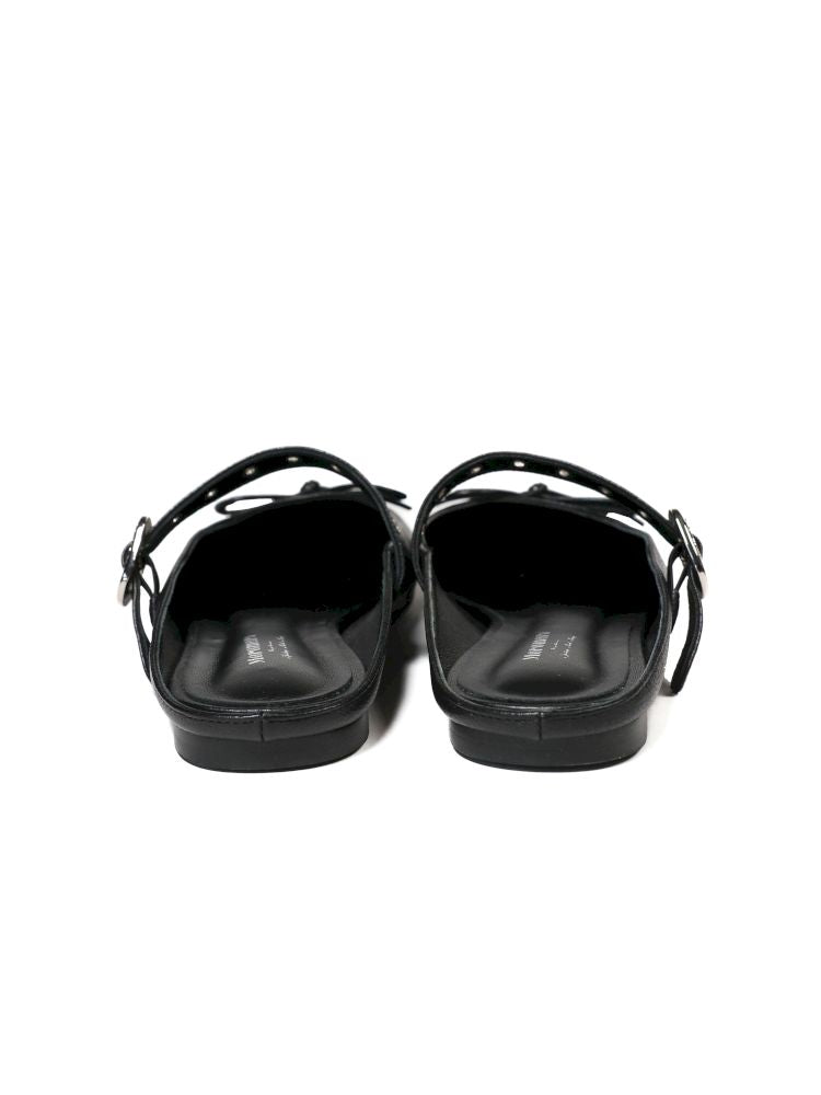 Carved Single Buckle Ballet Shoes【s0000013438】