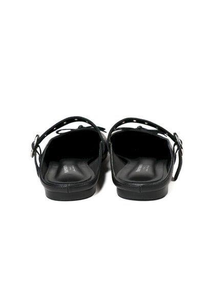 Carved Single Buckle Ballet Shoes【s0000013438】