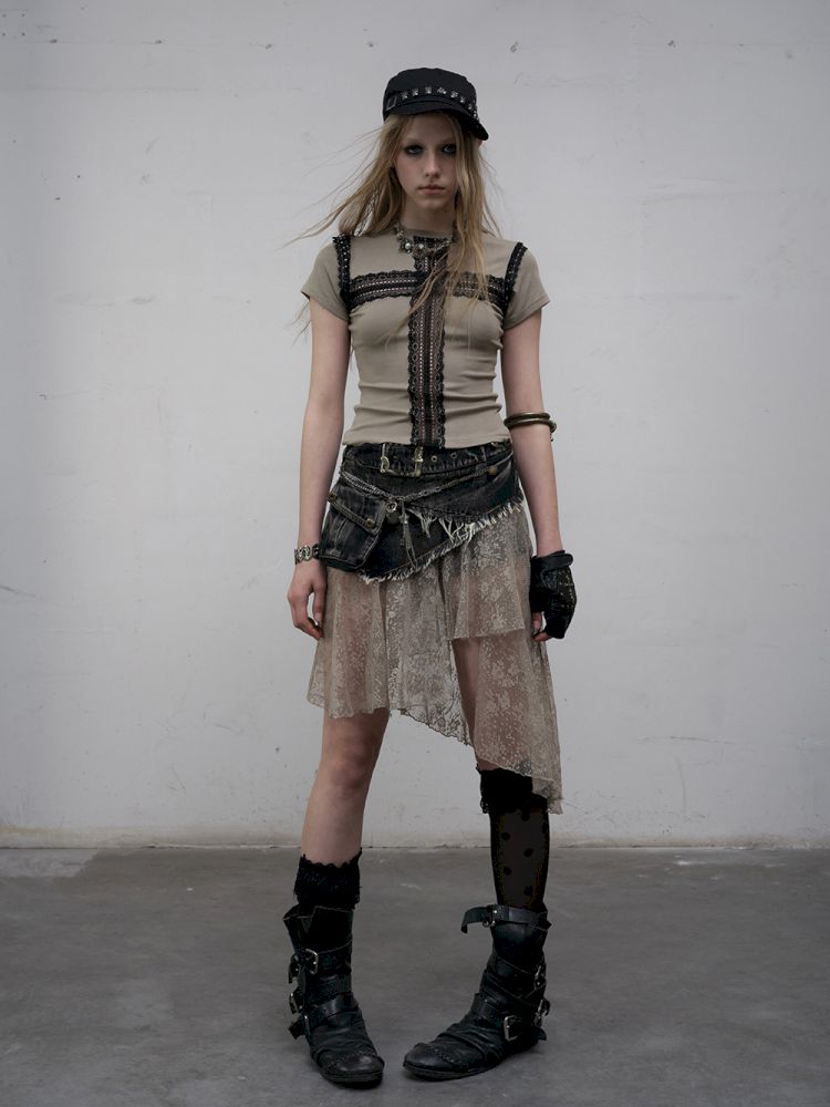 Two Wear Short Sleeve T-Shirt【s0000012619】