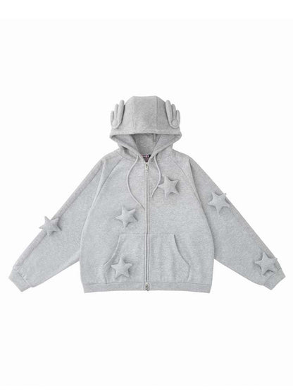 Horse Pentagram Angel Sweatshirt【s0000015382】