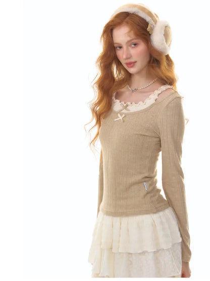 American-Style Knit Top【s0000014351】