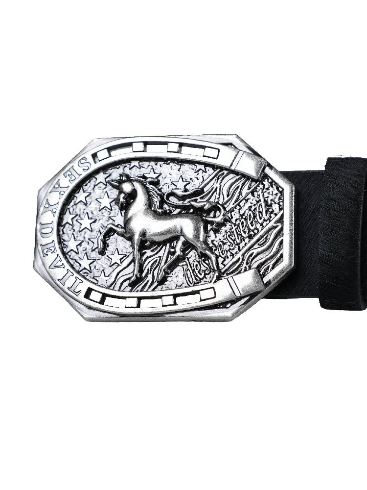 Old Top Layer Cowhide Rivet Belt【s0000016697】