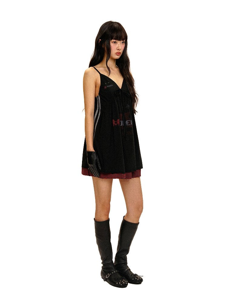 Layered Double College Style Dress【s0000016433】