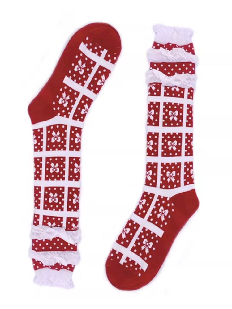 Calf Socks Ruffle 3 Pairs【s0000012450】