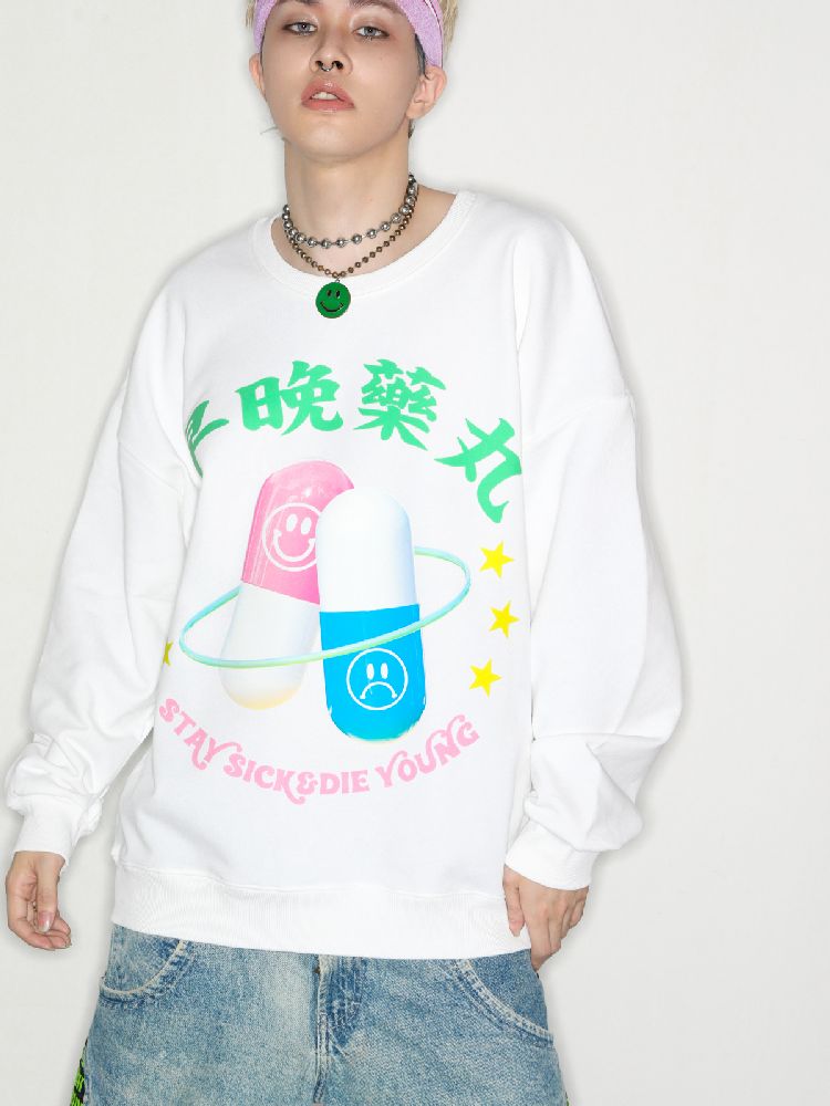 PILL LOOSE SWEATSHIRT [S0000010263]