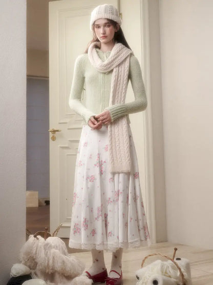 Elegant and Luxurious Long Skirt【s0000014326】