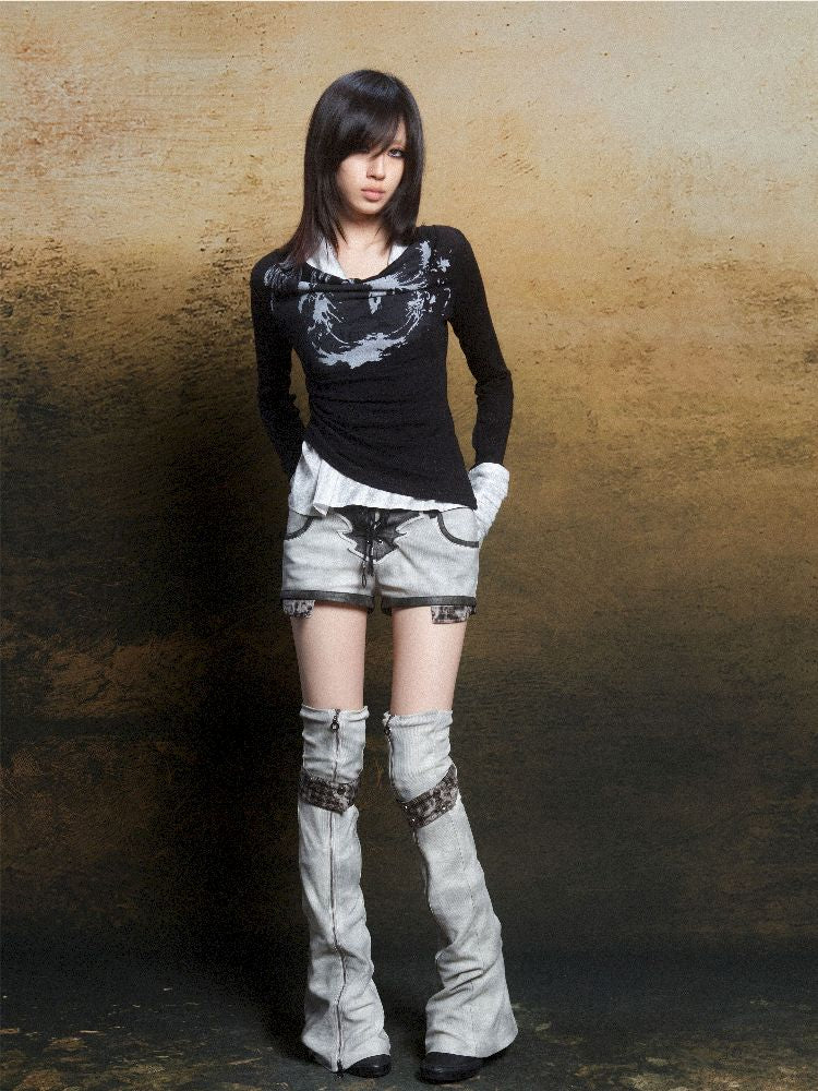 Hanging Neck Early Spring Knit Inner Top【s0000011804】