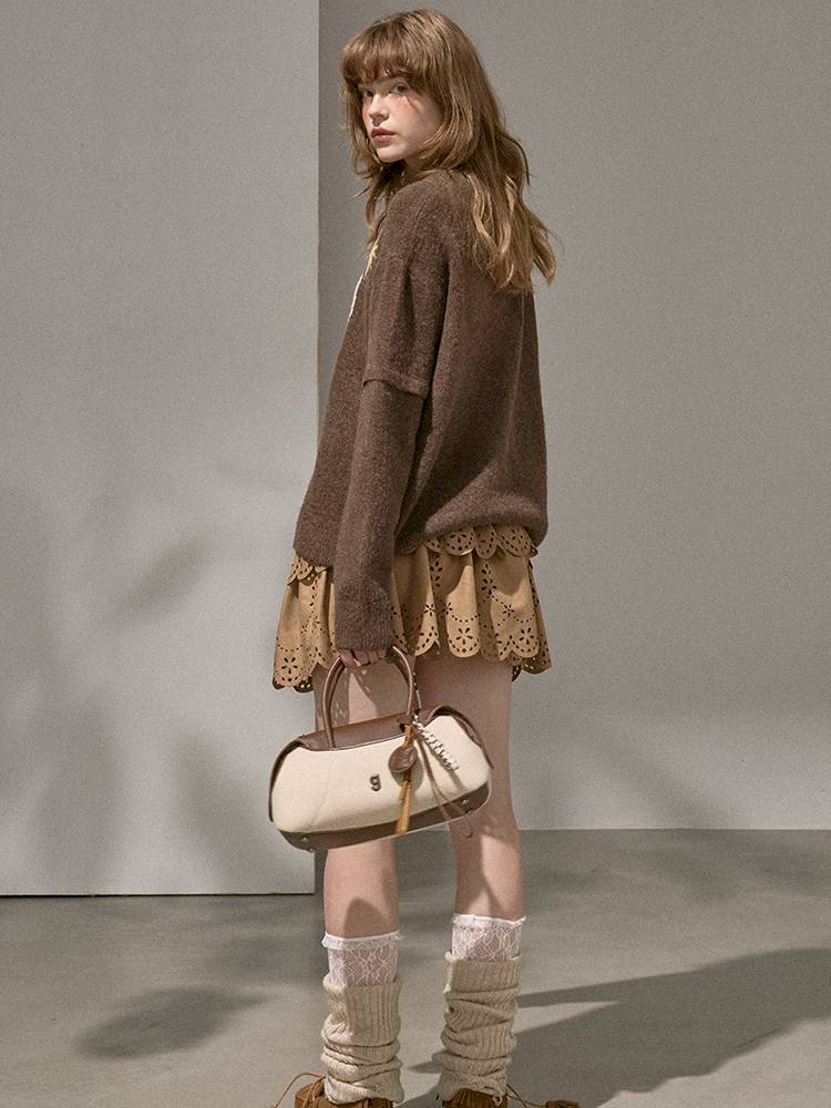 Long-Sleeve Pullover Knit Sweater【s0000014401】