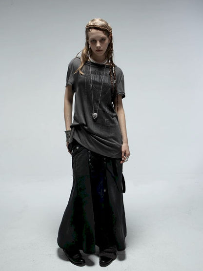 Backless Long Half Skirt【s0000012214】