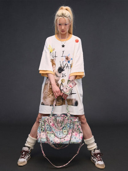 Money Print Multi Bag Crossbody Bag【s0000017842】