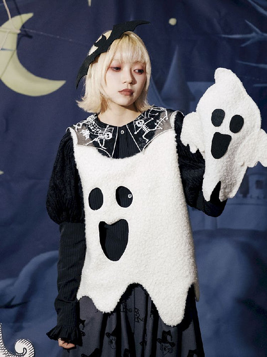 Ghost Ghostface Cutout Vest【s0000011562】