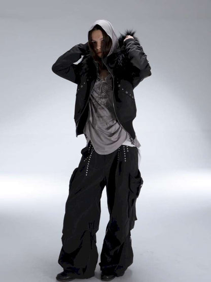 Vintage Street Functional Cargo Pants【s0000014714】