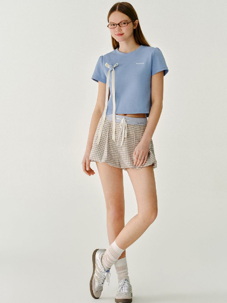 Bow Flutter T-shirt Short Sleeve【s0000011972】