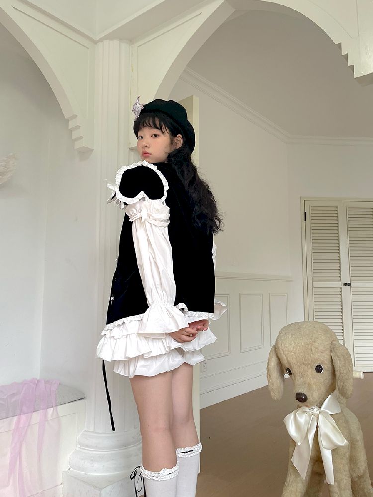 Cake Elastic Waist Bubble Shorts【s0000011333】