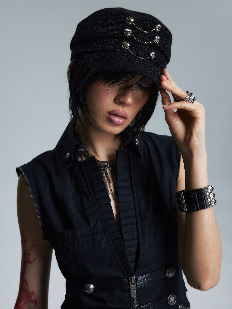 Court Style Stiff Light Thin Hat【s0000017003】