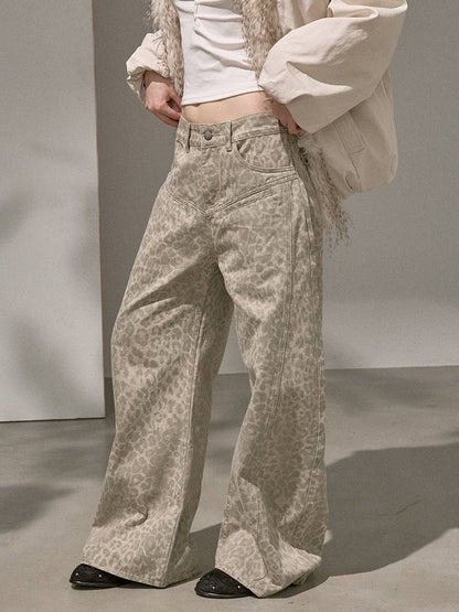 Straight-Leg Wide-Leg Jeans【s0000014389】