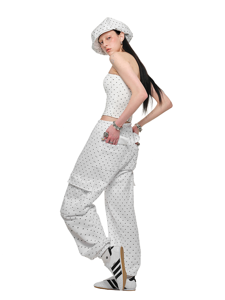 Cat's Claw Casual Sports Drawstring Sweatpants【s0000011583】