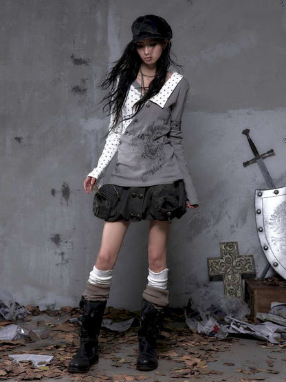 Five-Pointed Star Knit Base Top【s0000014655】