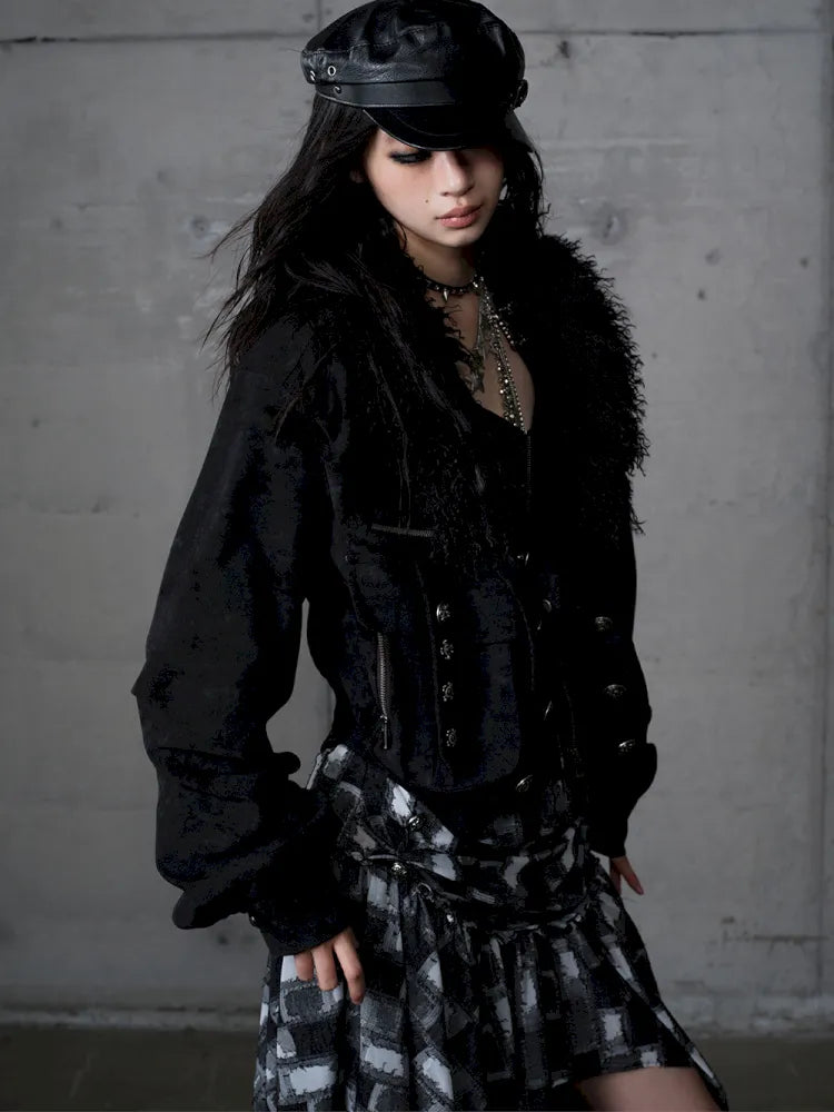 Faux Two-Piece Functional Jacket【s0000014115】