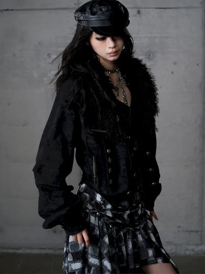 Faux Two-Piece Functional Jacket【s0000014115】