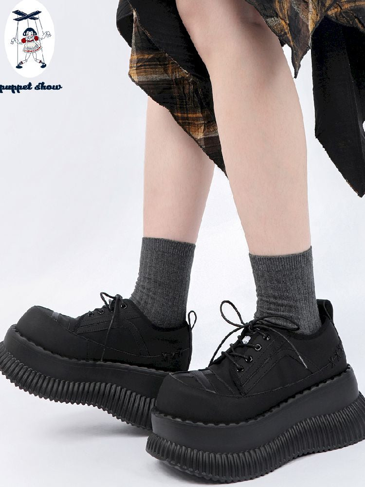 Cross Subculture Small Leather Shoes【s0000011701】