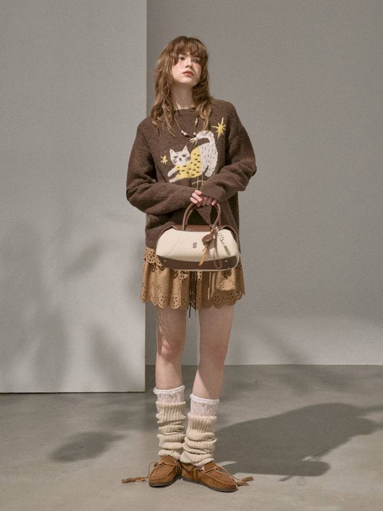 Long-Sleeve Pullover Knit Sweater【s0000014401】