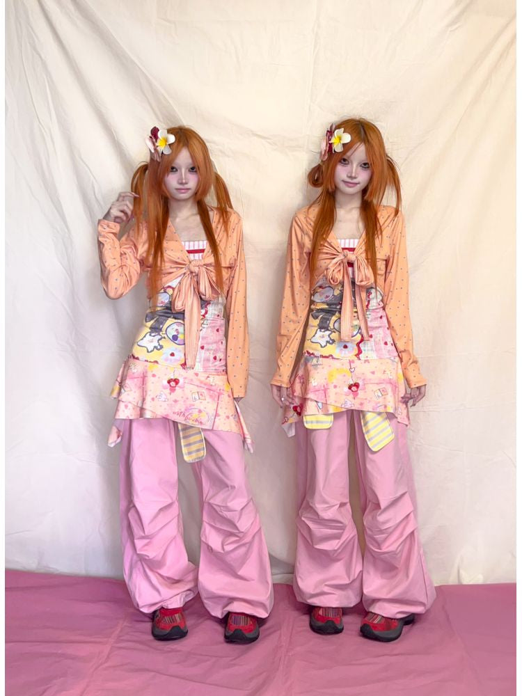 Irregular Tie Cardigan Jacket【s0000012481】