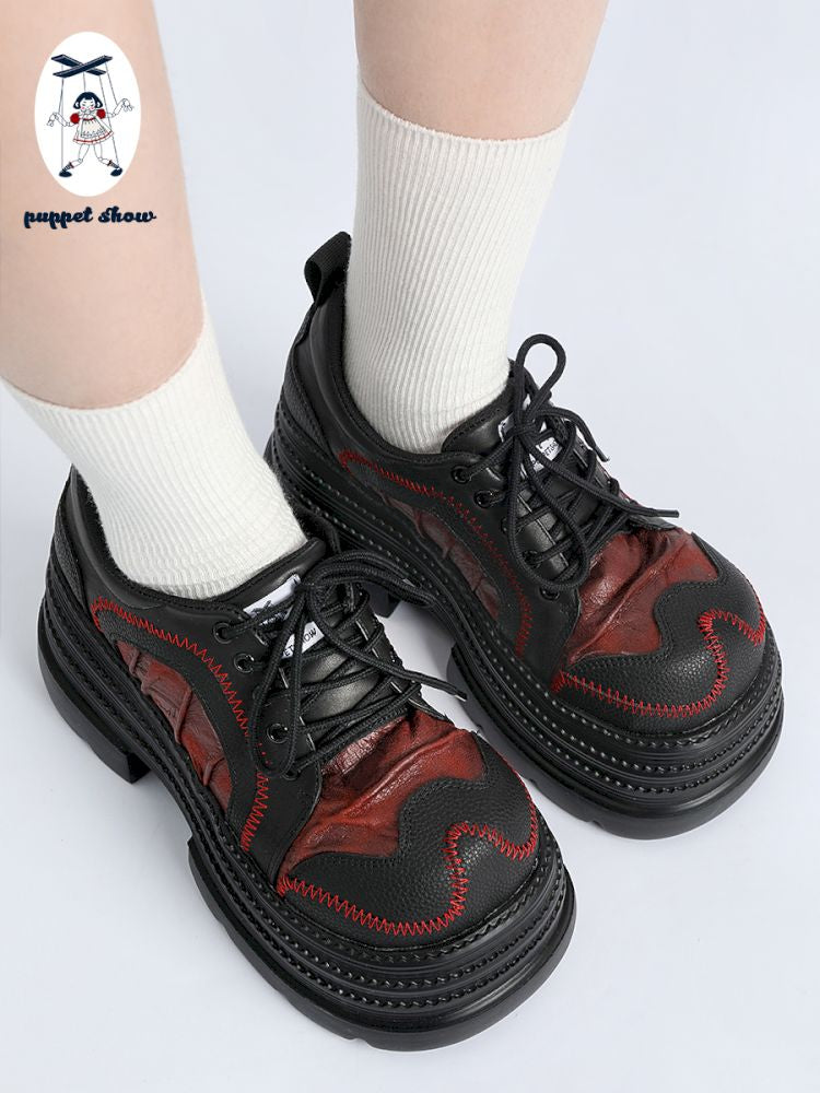 Gothic small leather shoes【s0000013708】