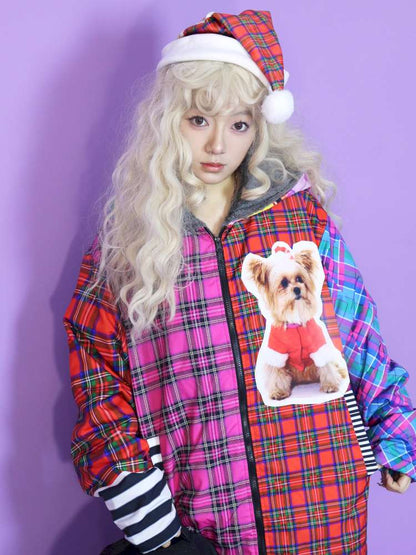 Loose Hooded Fleece Cotton Sweatshirt【s0000014631】