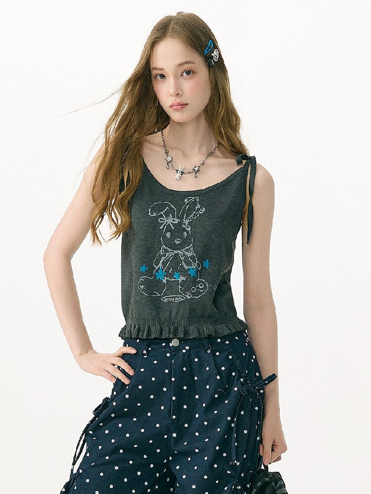 Summer Playful Rabbit Camisole【s0000017161】