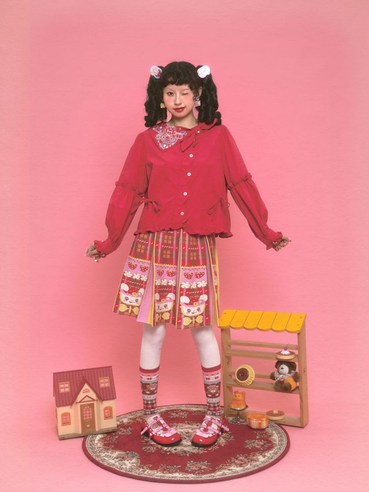 Vintage Versatile Shirt Blouse【s0000011172】