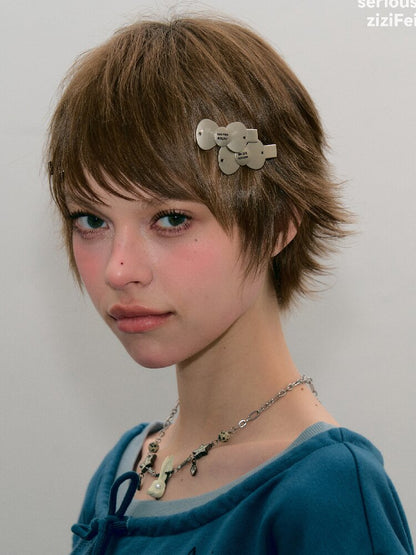 Vintage Bow Metal Hair Clip【s0000017887】