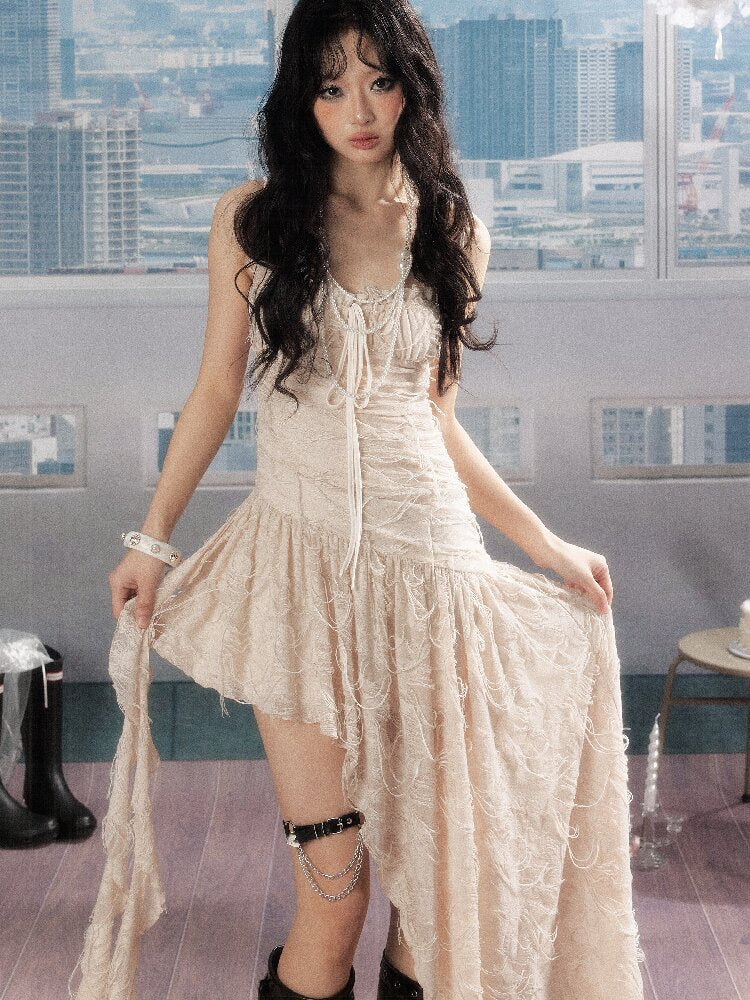 Fringe Irregular Streamer Skirt【s0000016272】