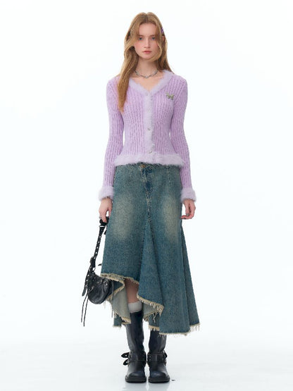 V-Neck 니트 스웨터 가디건 [S0000011493]