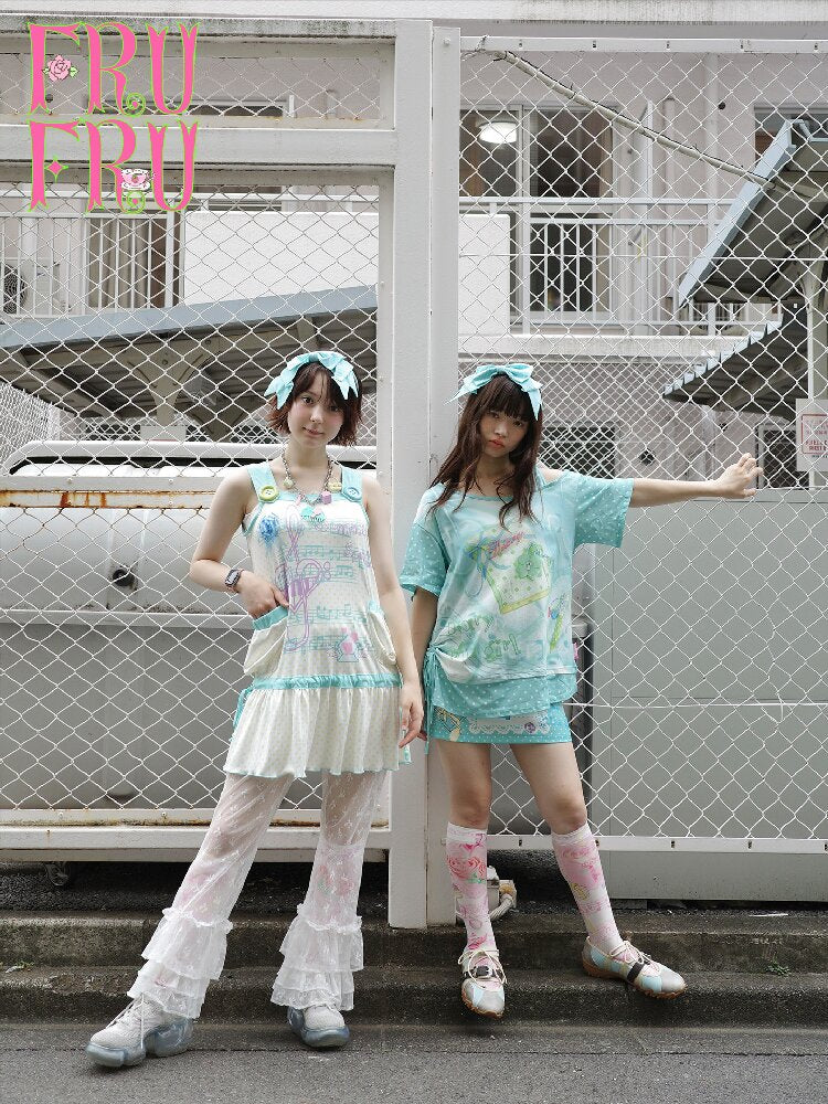 Printed Casual Mesh Tank Dress【s0000017762】