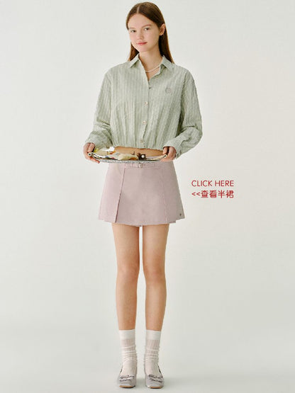 Colorblocking Plaid Long Sleeve Casual Shirt【s0000011976】